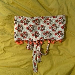 Open Back Crop Top
